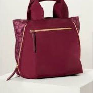 Stella & Dot Zip It Bag - Oxblood